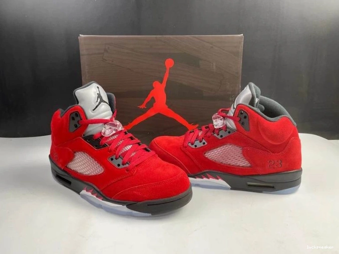 Reps LUCY 5 Red Jordan Retro (2021) DD0587-600 Bulls Raging 0811